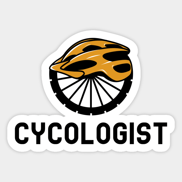 Cycologist Sticker by Jitesh Kundra